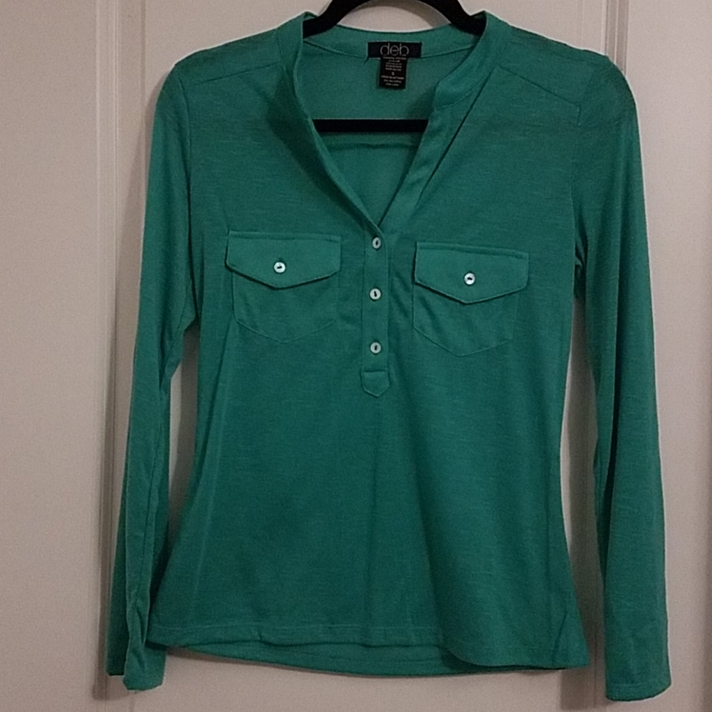 Teal Blouse